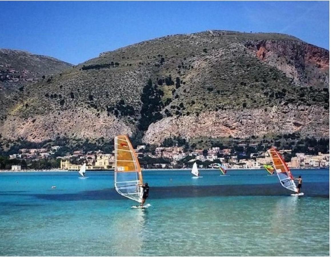 Villa Coral Mondello Palermo Exterior foto