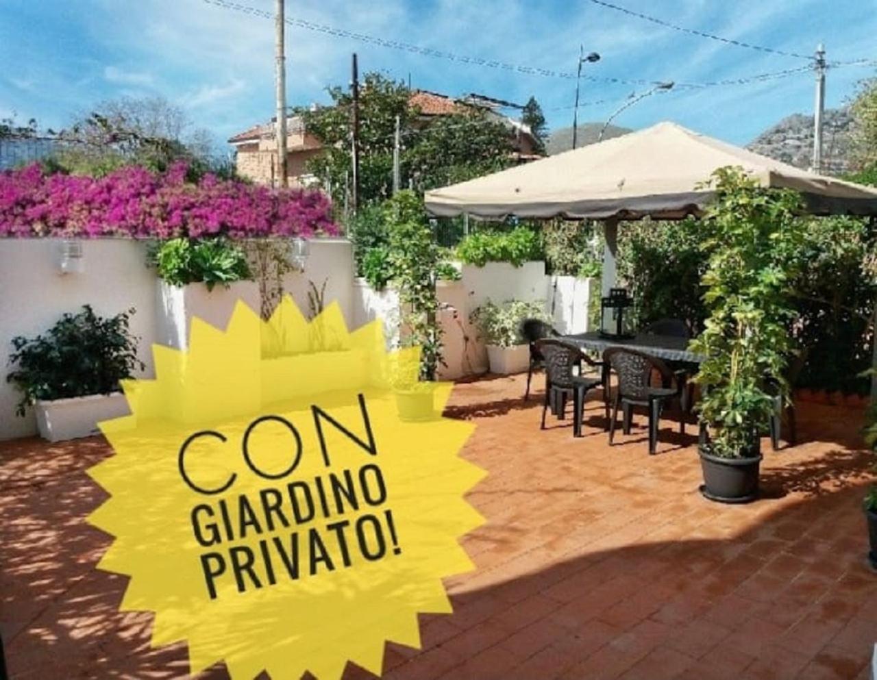 Villa Coral Mondello Palermo Exterior foto